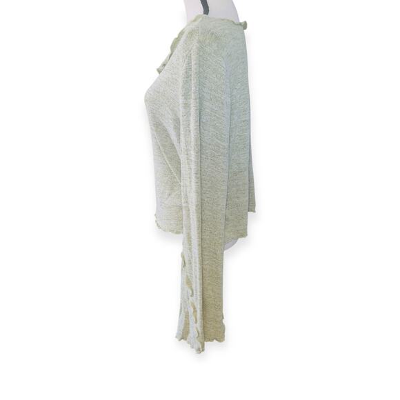 Soft Fairy-like Wide Sleeve Shirt - Picture 3 of 6